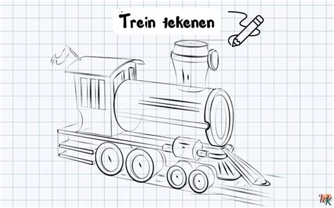 stoomtrein tekenen makkelijk|Trein tekenen in 80s